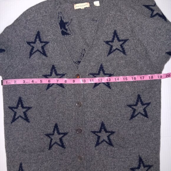 CHINTI AND PARKER STARS BUTTON DOWN POCKET CARDIGAN - Picture 3 of 9